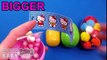 Hello Kitty and Ninja Turtles Learn Sizes with Surprise Eggs from Smallest to Biggest! Lesson 7!