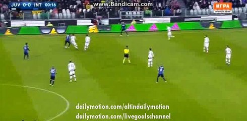 Alex Telles Injured Leg - Juventus vs Inter - Serie A - 28.02.2016 HD