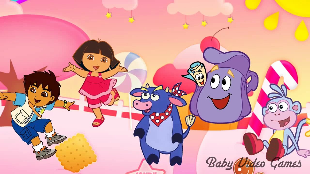 Dora Finger Family Kids Music Video for Children