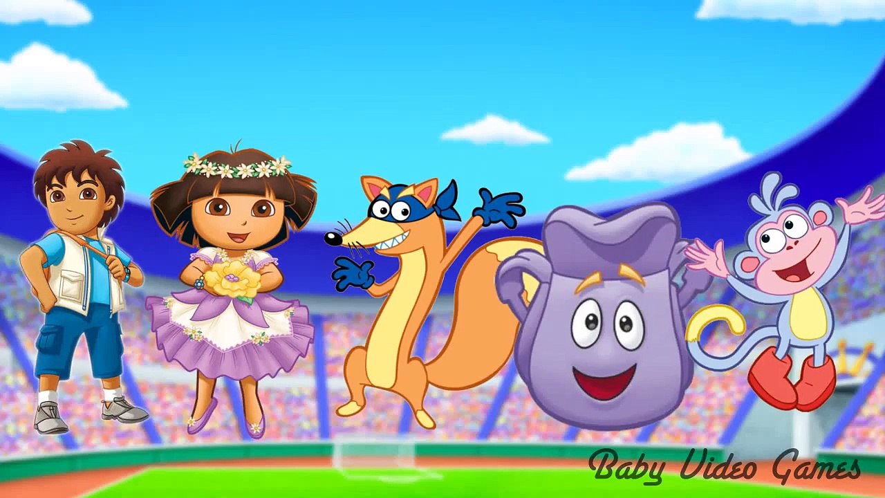 Dora The Explorer Song for Children with Finger Family
