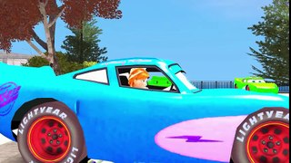 [Frozen Parody] Disney MCQUEEN Cars with Frozen Elsa & Anna - Fun Playtime