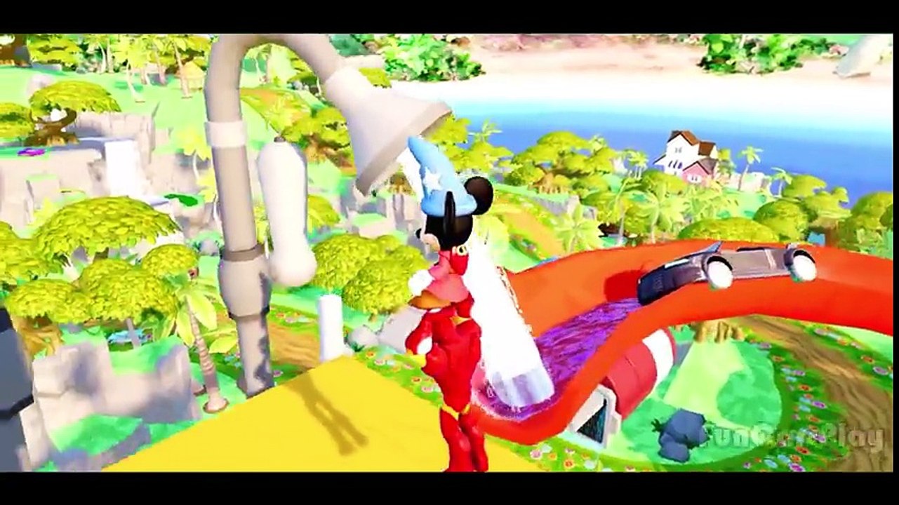 [THE AVENGERS] Hulk & Iron Man Playing w_ Mickey Mouse - Epic Race + Kids Songs Old MacDonald