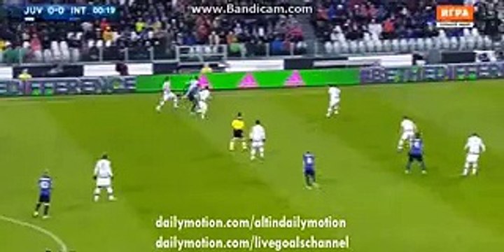 Alex Telles Injured Leg - Juventus vs Inter - Serie A - 28.02.2016 HD