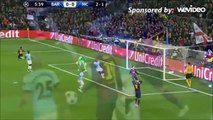 Pep Guardiolas reaction to Messis Nutmeg, Neymar Chance and Rakitic Goal!