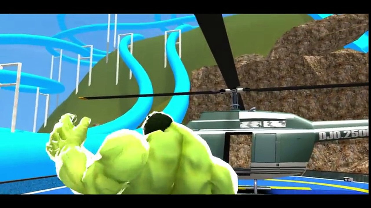 [The Avengers] Hulk & Iron Man Superheroes w_ Lightning McQueen POOL PARTY!!!