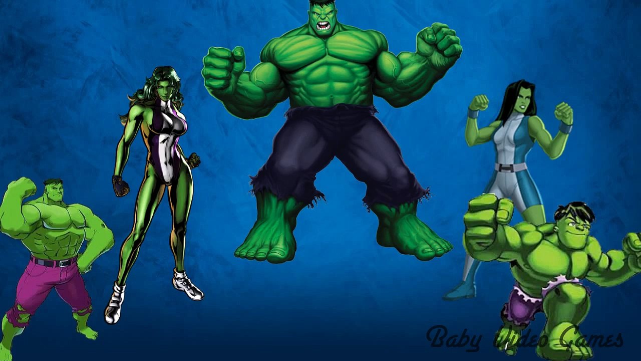 Hulk Finger Family Nursery Rhymes for Kids