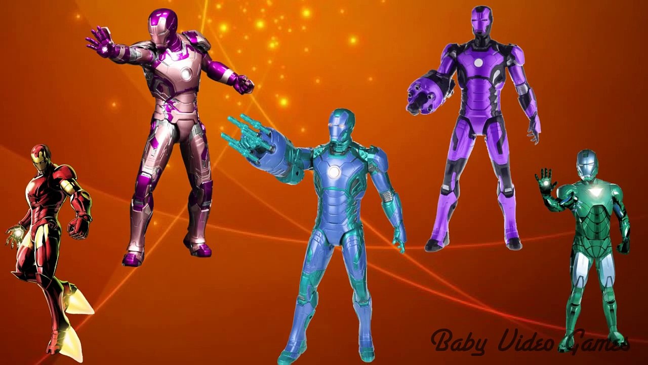 Iron Man Kids Music Video and Finger Family Song