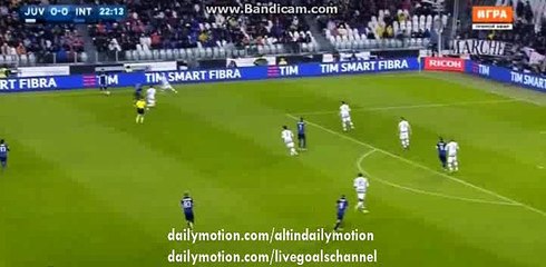 Mauro Icardi Fantastic Chance - Juventus vs Inter Milan - Serie A - 28.02.2016 HD