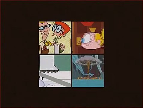 Cartoon Network EMEA Casillas (Blocks) Era Dexter's Laboratory and Mucha Lucha Bumpers