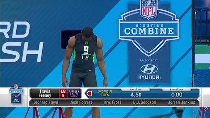 Travis Feeney 40-yard dash