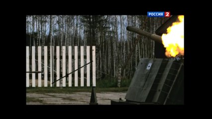 Active Tank Protection Armour in Slow Motion explodes few Moments before Rocket Hit