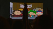 Rush uses South Park as an intro to Tom Sawyer Song during live Shows!