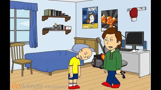 Caillou Gets Assaulted For Being Grounded