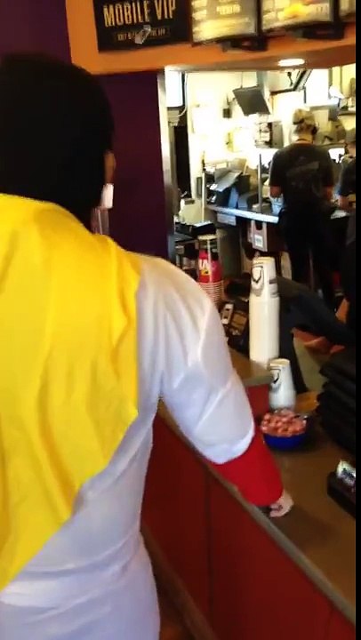 A Casual Visit to Taco Bell as Space Ghost