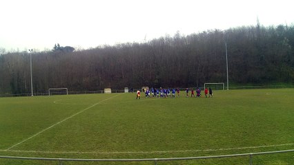 Entrée et présentation des joueurs U15 ESND-FC CHATELET