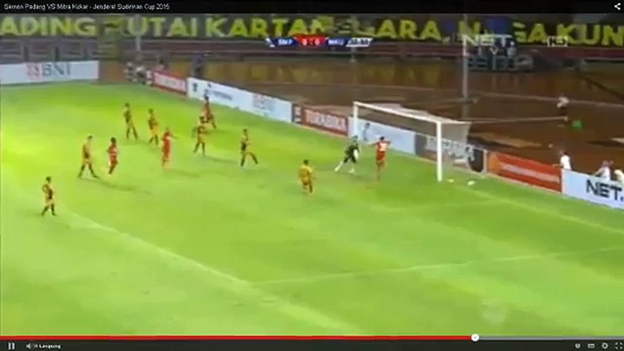 Semen Padang VS Mitra Kukar 1 2 Final Piala Jenderal Sudirman