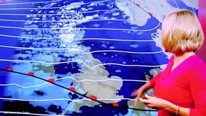 BBC presenter Rachel Mackley nearly fainted when the weather report for shortness of breat