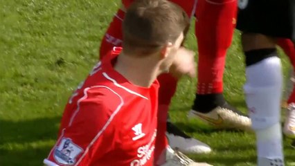 Steven Gerrard Red Card After 41 Seconds! Vs Manchester United!!
