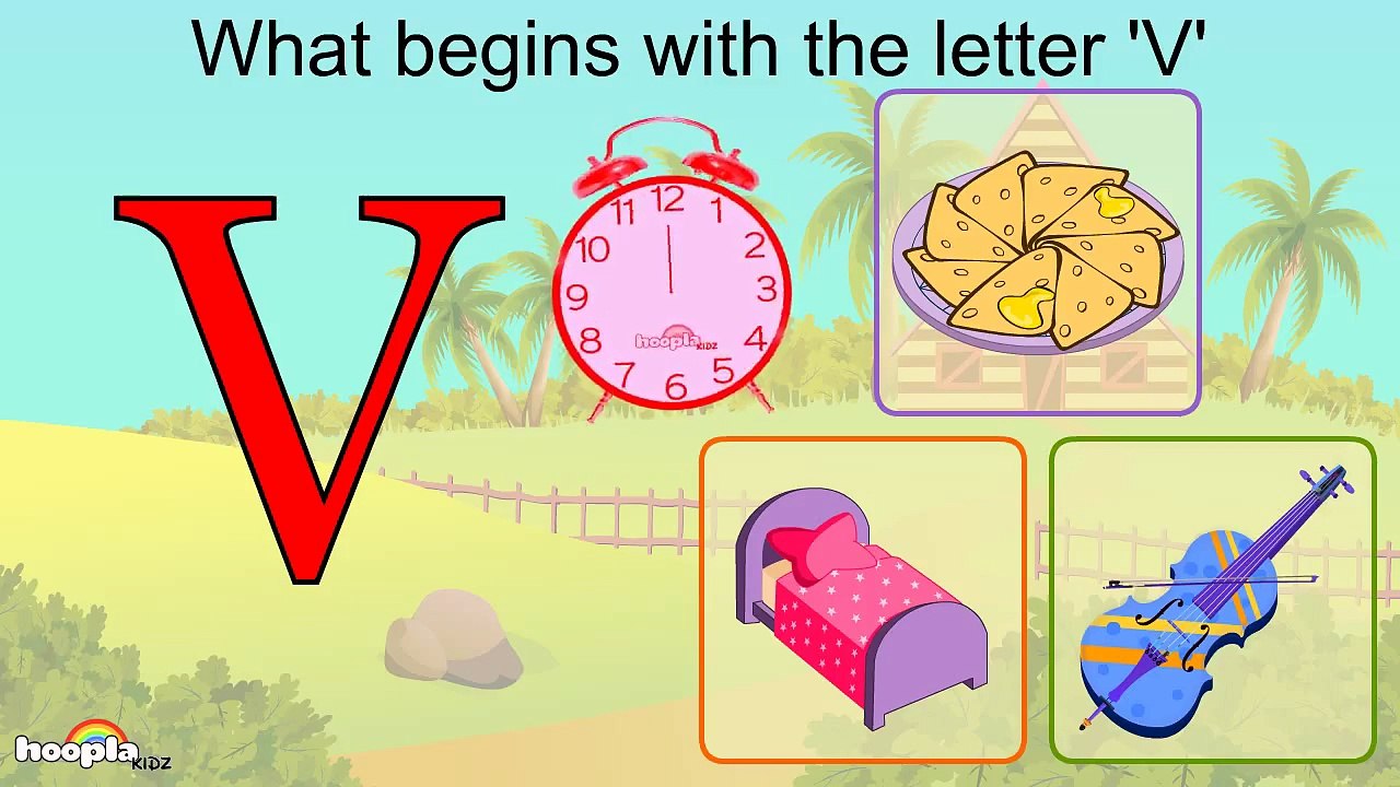 Learn About The Letter V Preschool Activity Dailymotion Video