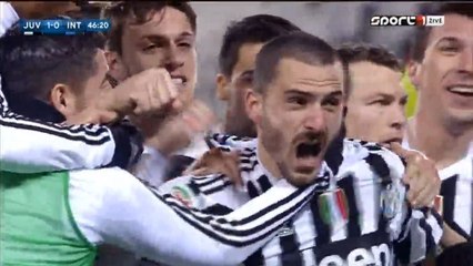 1-0 Leonardo Bonucci Super Goal HD - Juventus 1-0 Inter Milan 28.02.2016 HD