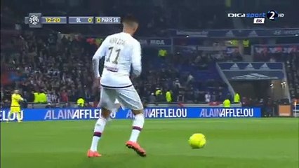 1st Half All Goals HD - Lyon 2 -0 PSG - 28-02-2016 -
