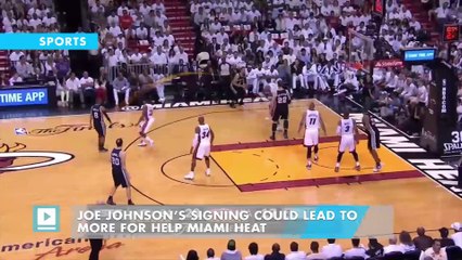 Joe Johnson’s Signing Could Lead To More For Help Miami Heat