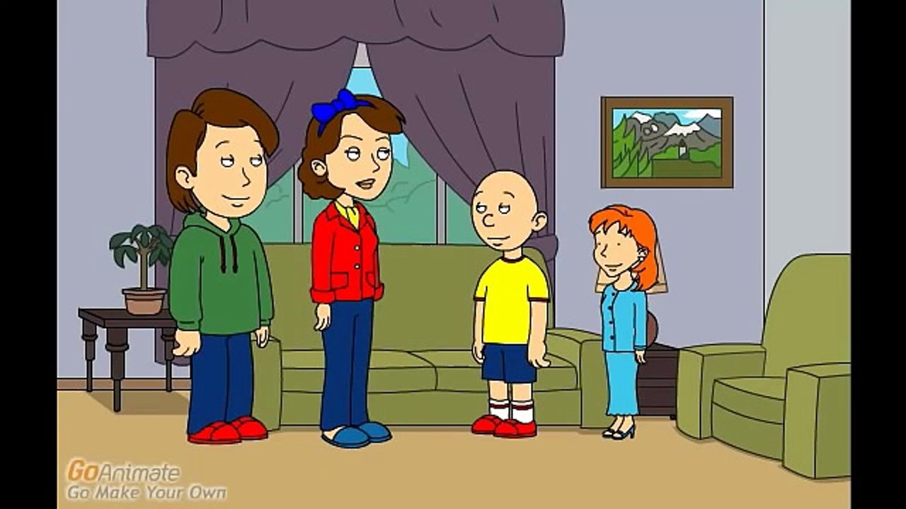 Caillou Gets Grounded BIG TIME!!!