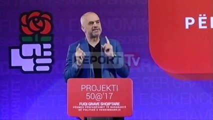 Report TV - Rama: Jam feminist se jam socialist S'pranoj leksione nga "çeta me burra"