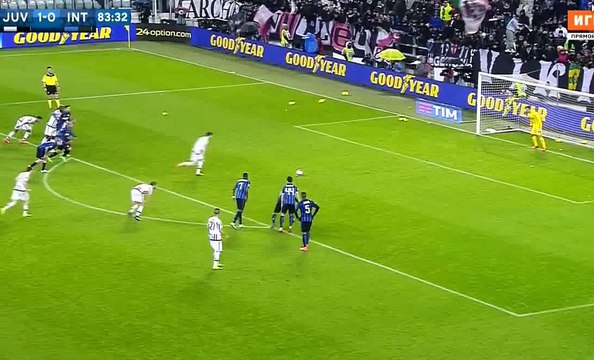 Alvaro Morata (Penalty) Goal - Juventus 2 - 0 Inter - 28-02-2016