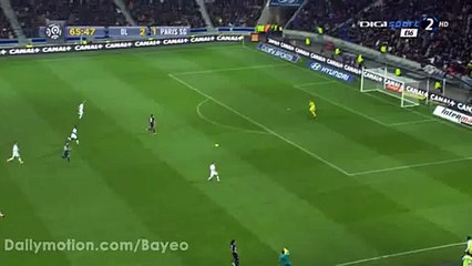 Zlatan Ibrahimović Disallowed Goal HD - Lyon 2-1 PSG - 28-02-2016