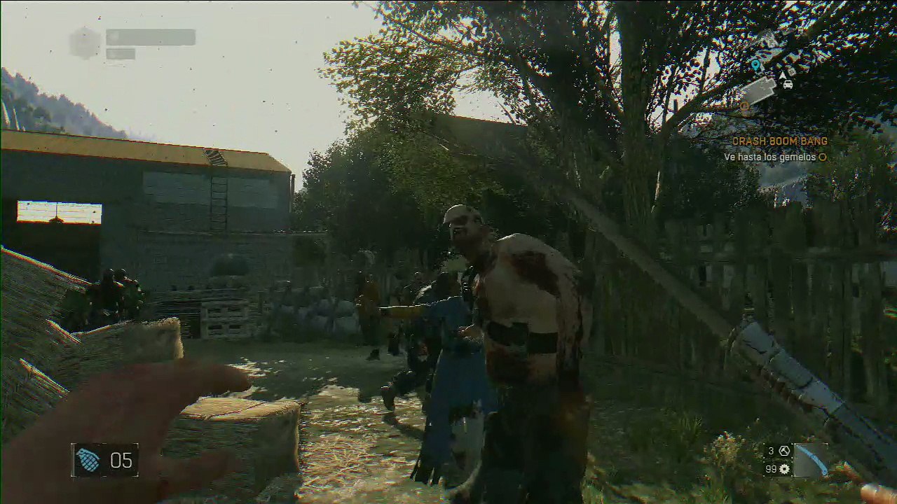 Dying Light The Following, gameplay Español, parte 22, Las granjas del Oeste