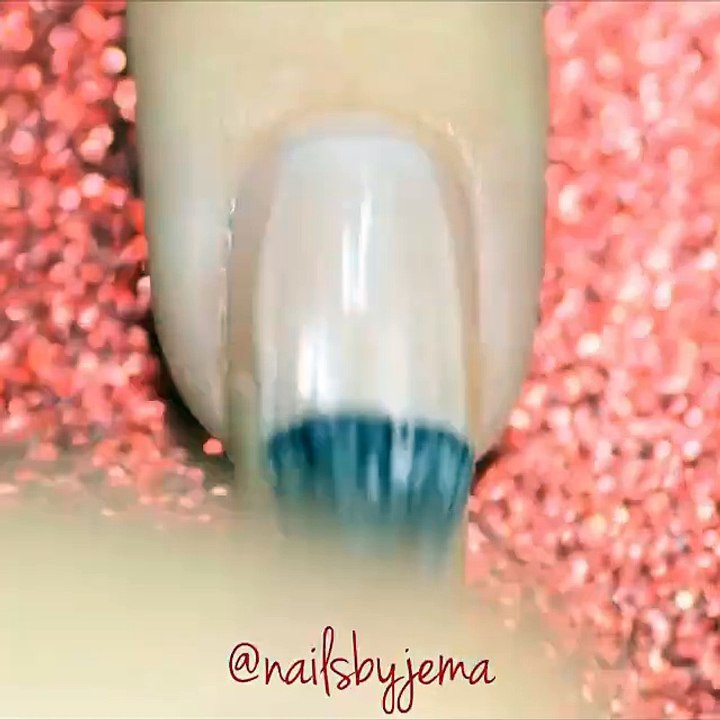 Side heart Nail Art tutorial!