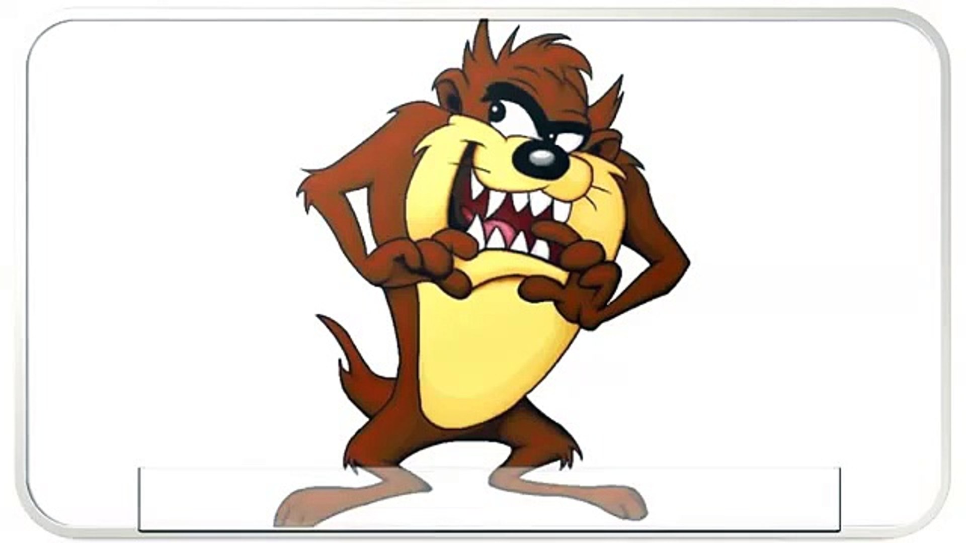 pictures of tasmanian devil cartoon character - video Dailymotion