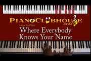 ♫ How to play CHEERS THEME SONG- Where Everybody Knows Your Name) piano tutorial lesson ♫