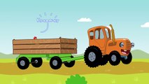 ТРАКТОР - Развивающая веселая песенка мультик для детей малышей