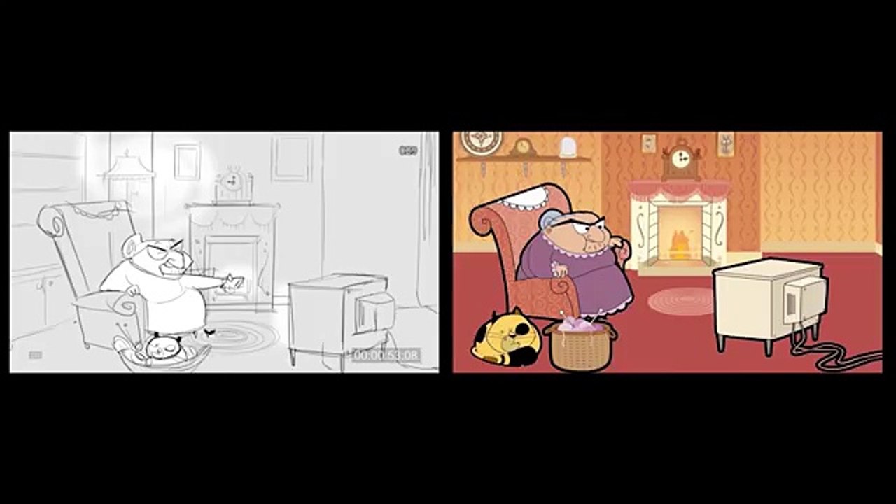 Mr. Bean - From Original Drawings to Animation- -Green Bean-