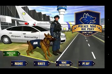Police Dog Airport Crime Chase Mobile Game