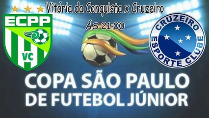 Vitória da Conquista 1x3 Cruzeiro, 04/01/2016, Copa São Paulo Jr 2016