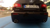 Lexus LS600h F-Sport - Autobahn! - 0 - 250 km/h (kph) Acceleration _ Beschleunigung