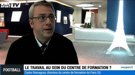 Exclu RMC Sport - Romagosa : "Le PSG veut être une référence en matière de formation