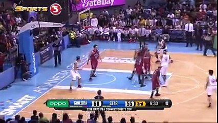 GINEBRA VS STAR - Q3   Commissioners Cup 2016