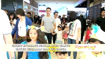 Choky Sitohang Pintar Atur Waktu Untuk Kerjaan dan Keluarga