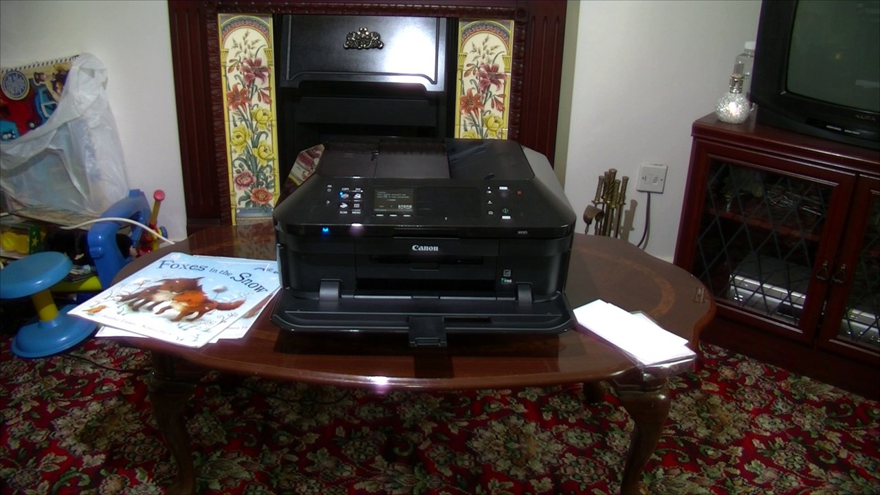 Canon MX 925 DVD Printer First Power On Pr 2