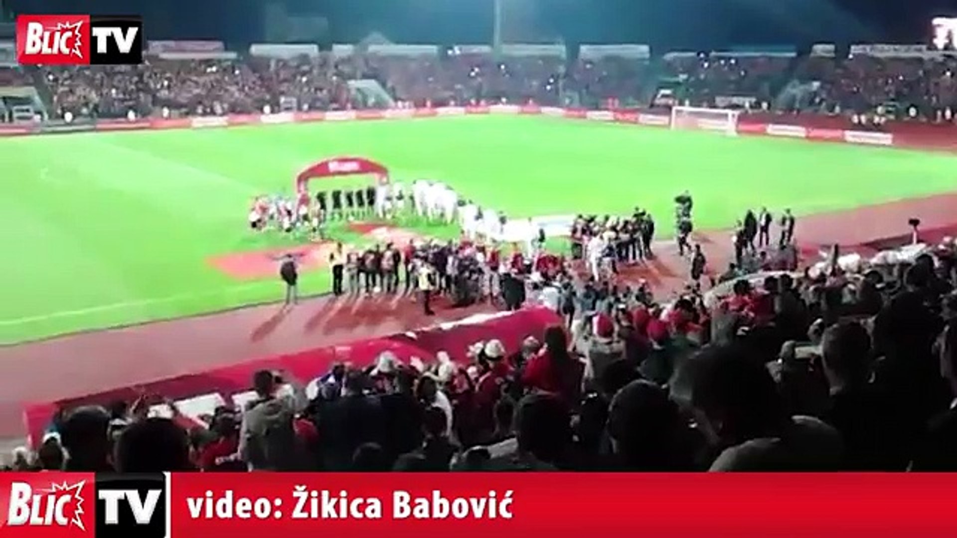 ⁣Pogledajte kako su albanski navijači reagovali na srpsku himnu