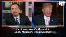Donald Trump Retweeted A Mussolini Quote