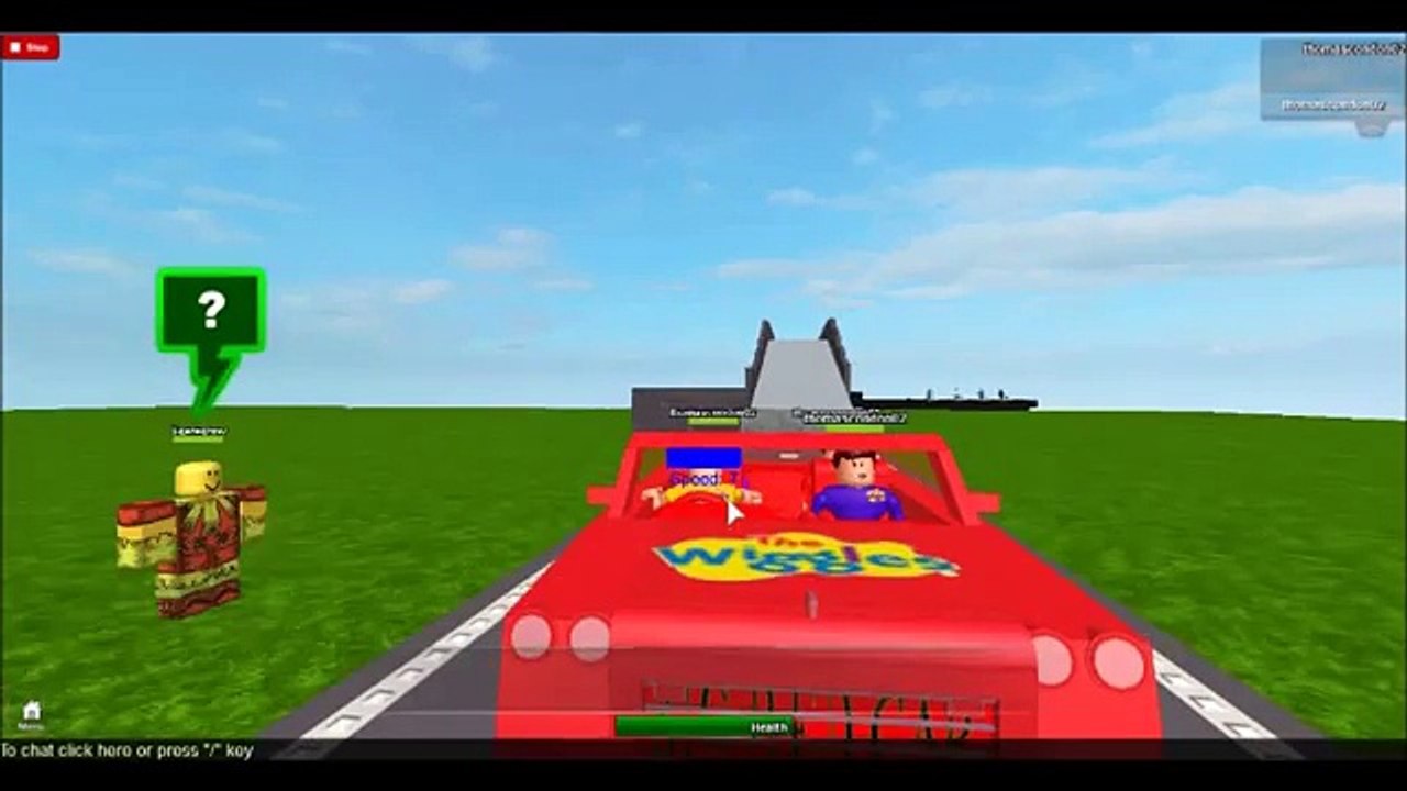 The Wiggles Robloxian In The Big Red Car We Like To Ride Video Dailymotion - the wiggles of robloxians