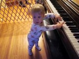 Mickey Mouse Clubhouse Theme Song - Piano and Dance - 23 months