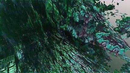 Green 3D Fractal - Mandelbulber