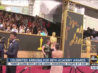 Live coverage from the Red Carpet on Oscar night