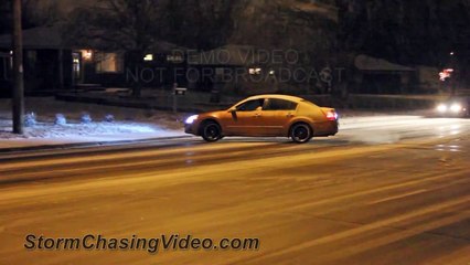 Compilation of Ridiculous Car Crash and Slip and Slide Winter Weather